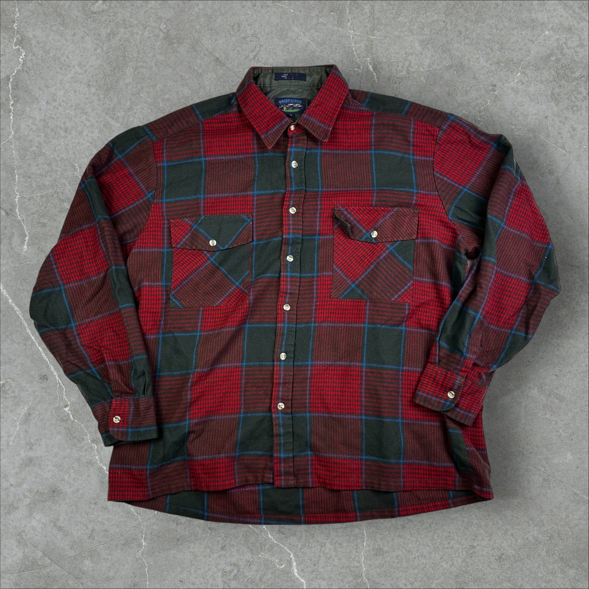 Backpacker Wool Plaid Flannel