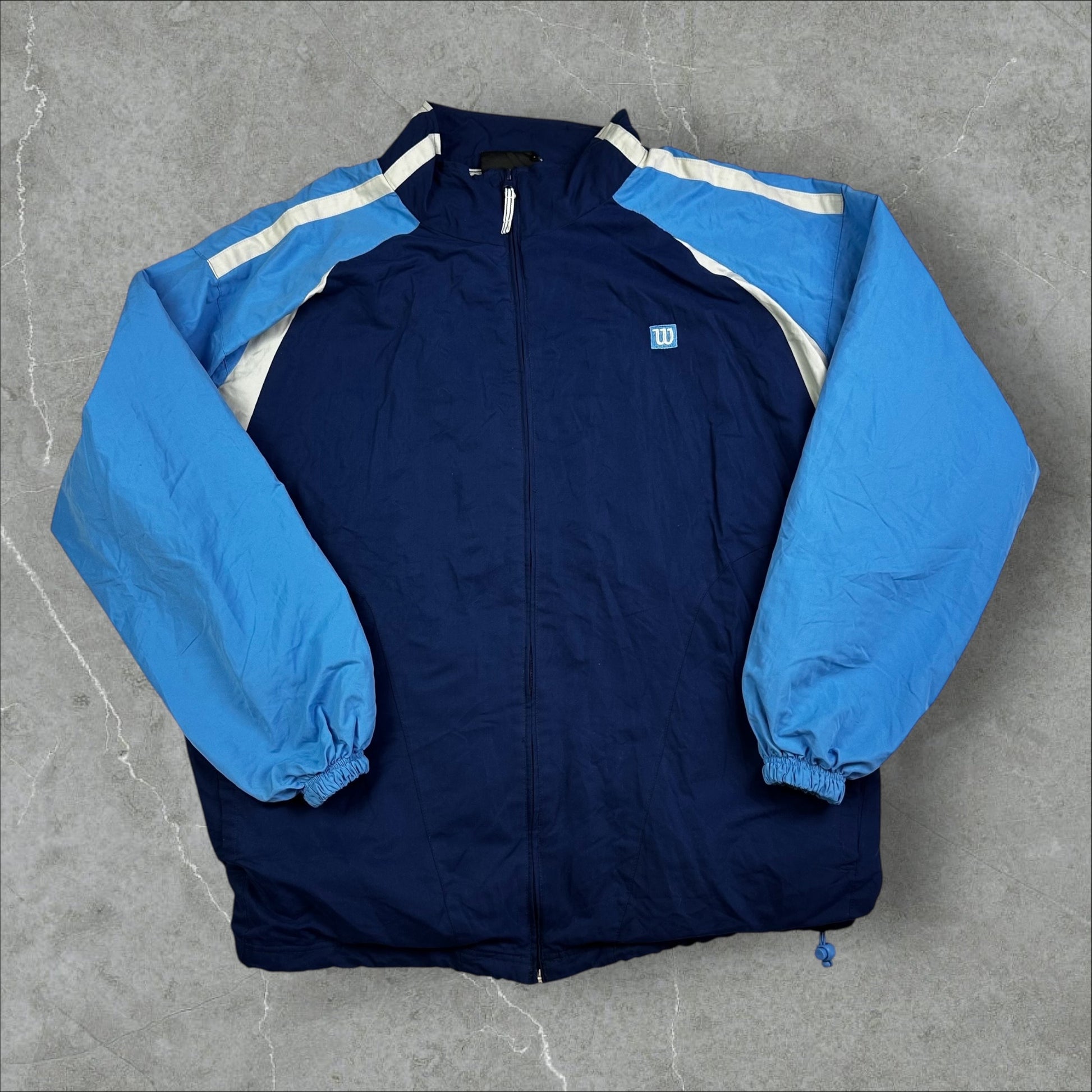 Wilson Two Tone Full Zip Windbreaker Jacket