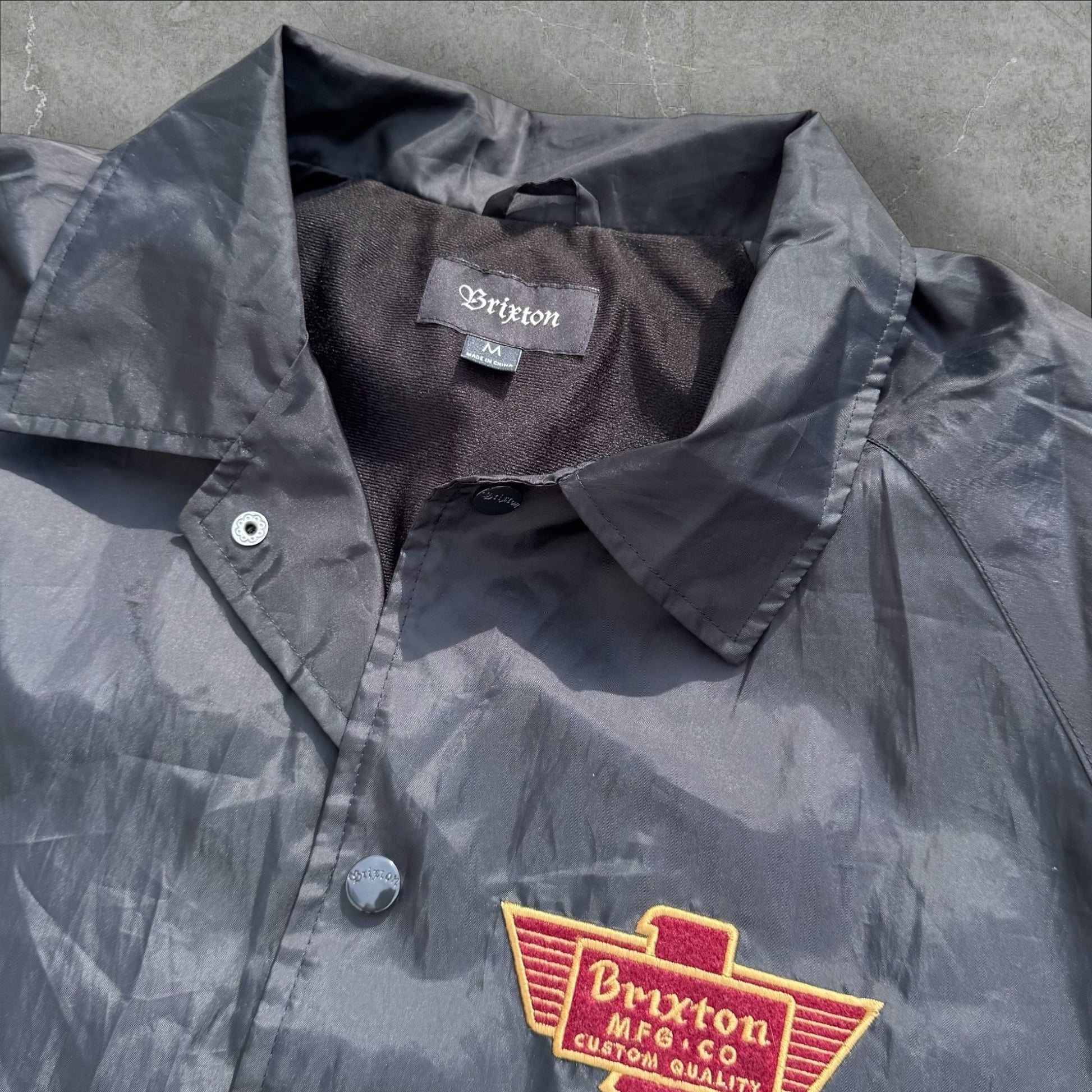 Brixton CYLINDER Button Windbreaker Jacket