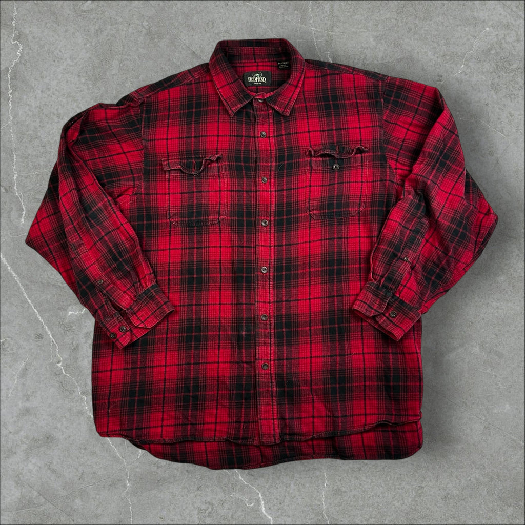 Redhead Button Up Flannel