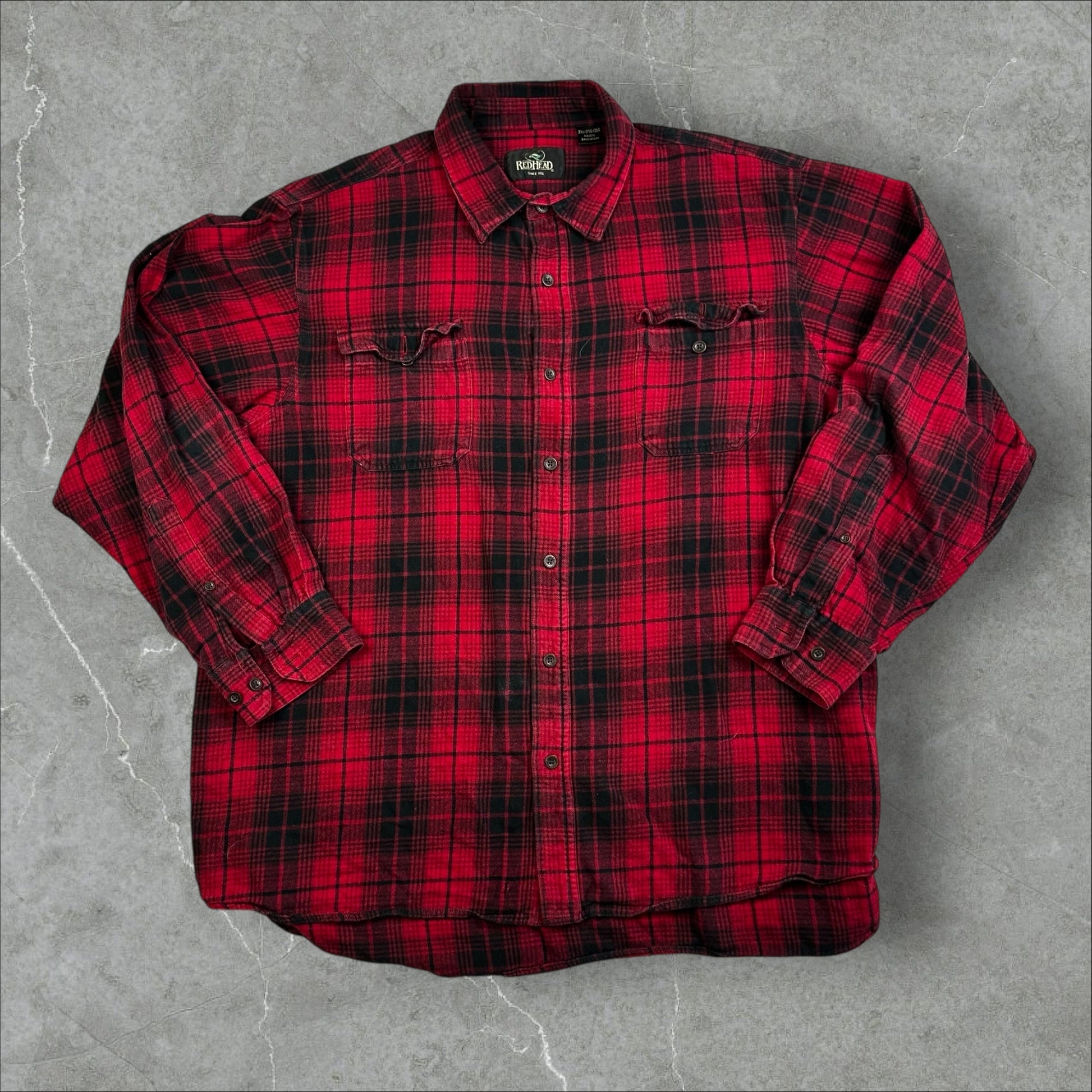 Redhead Button Up Flannel