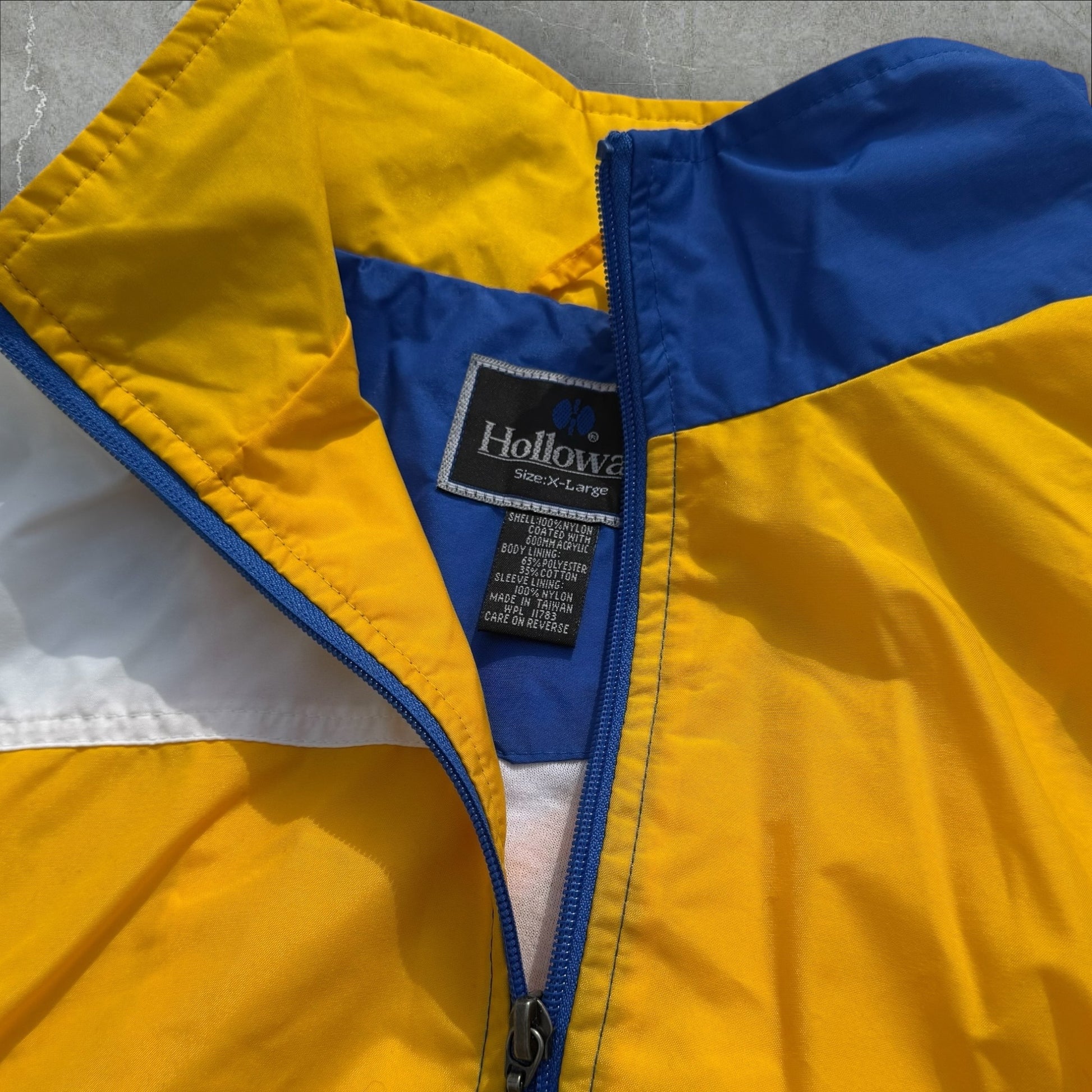 Holloway Michigan Windbreaker Zip Jacket