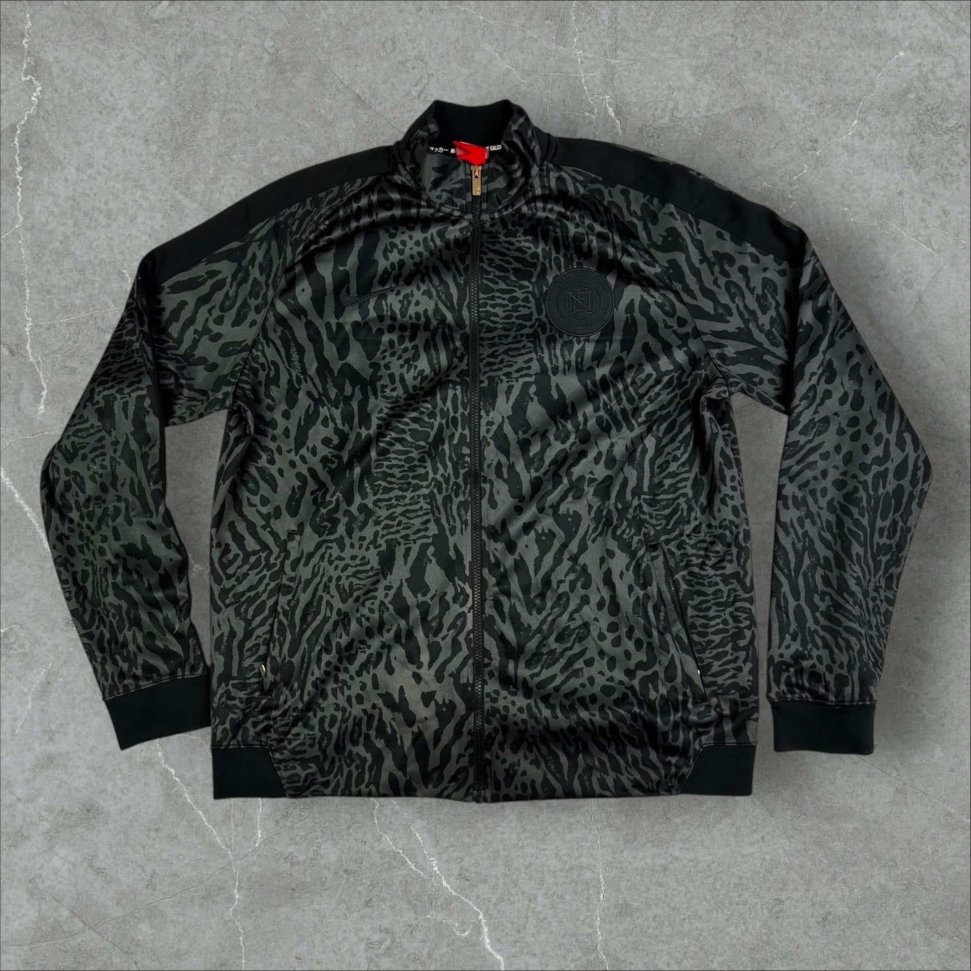 Nike F.C. Soccer Jacket Cheetah Print