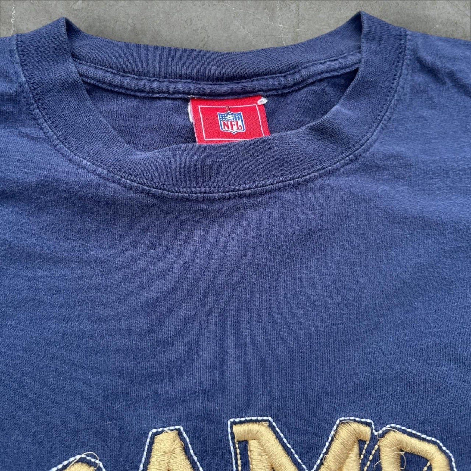 Vintage Rams NFL Tee Embroidered