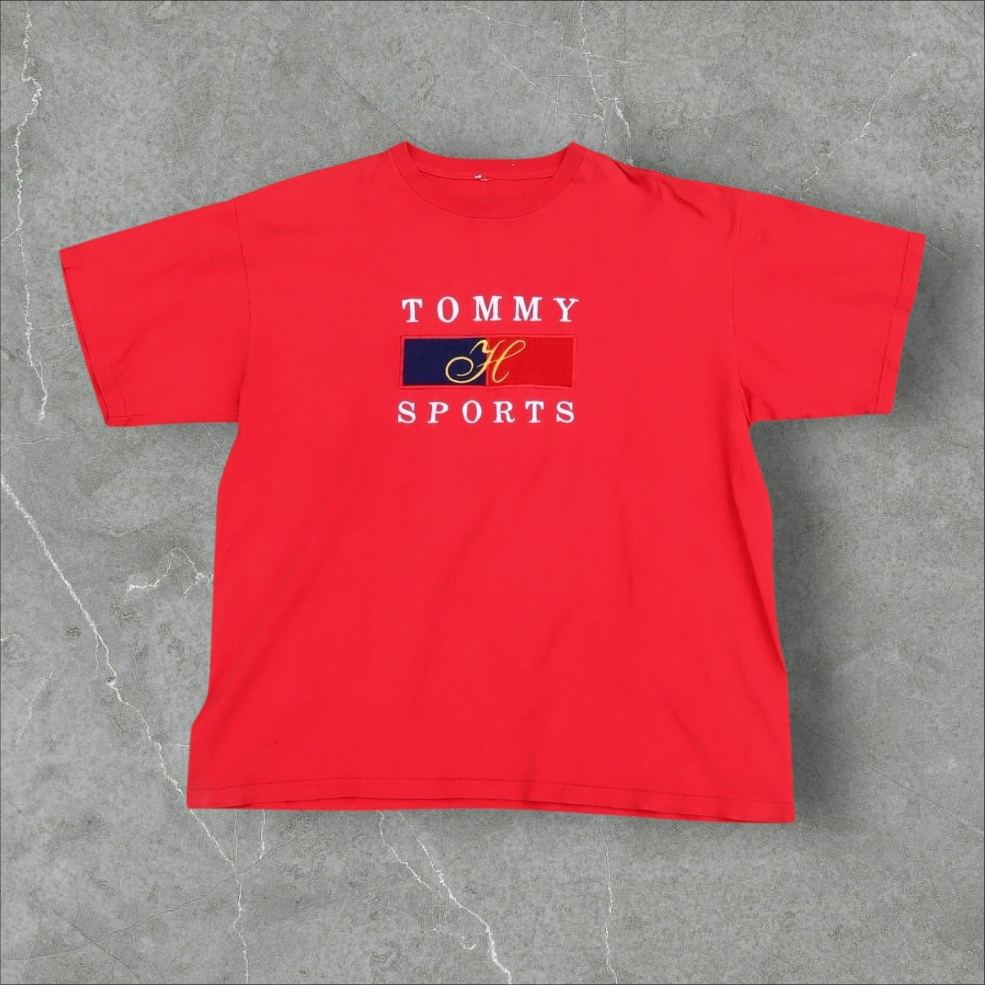 Vintage Tommy Sports Embroidered T-Shirt