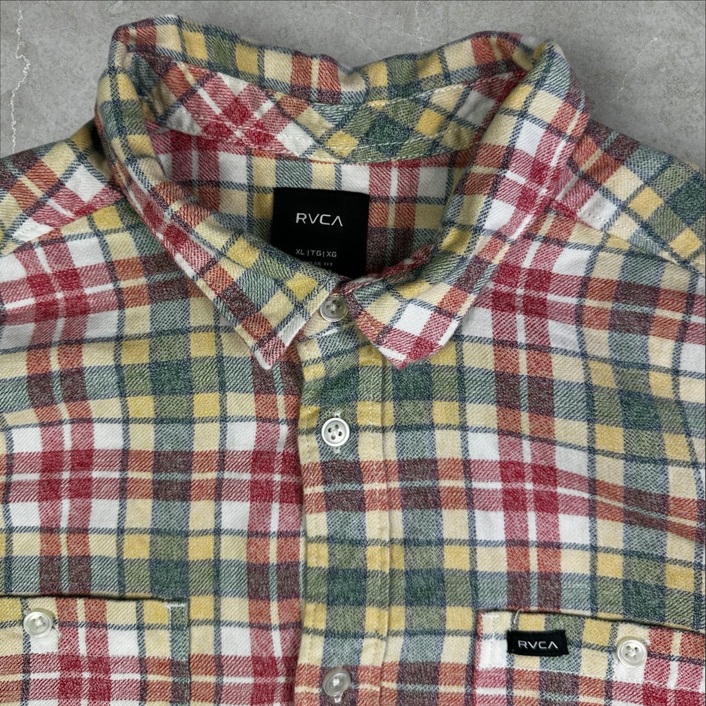 RCVA Plaid Button Up Flannel