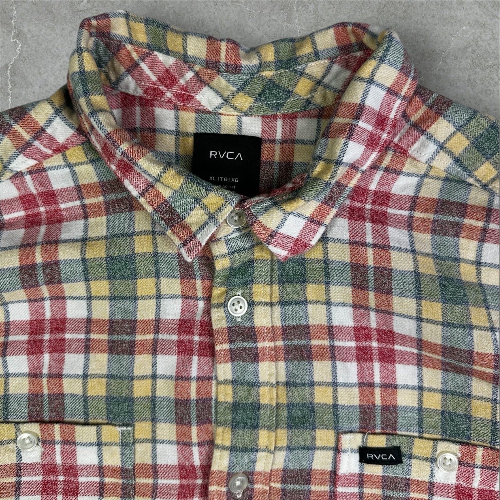 RCVA Plaid Button Up Flannel