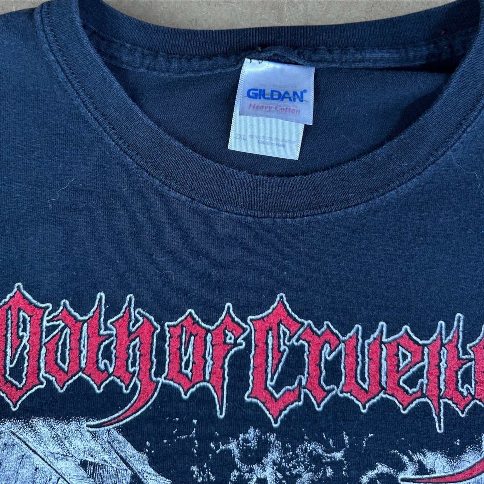 Oath of Cruelty "Hellish Decimation" Metal Tee