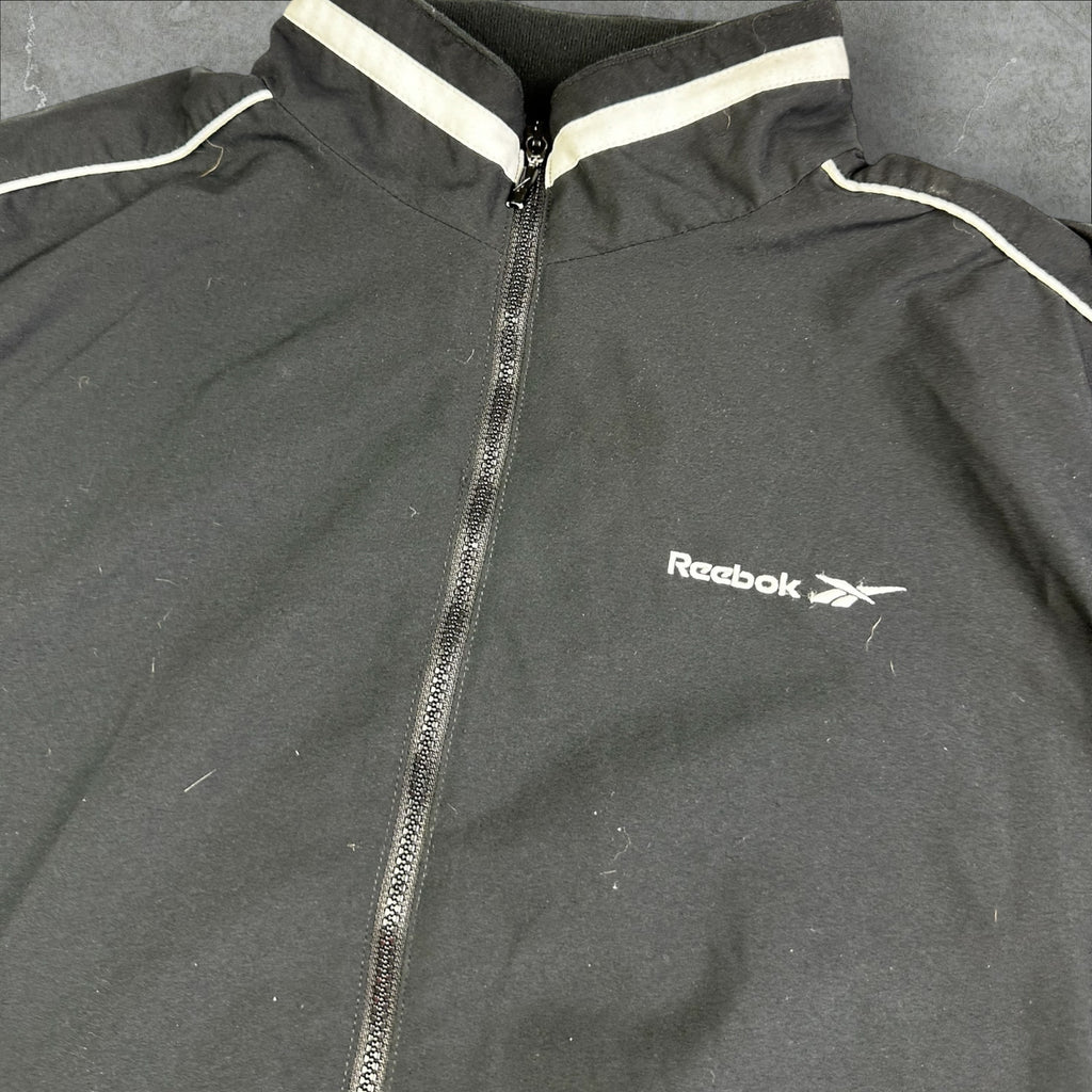 Reebok Lined Sport Full Zip Jacket 90s