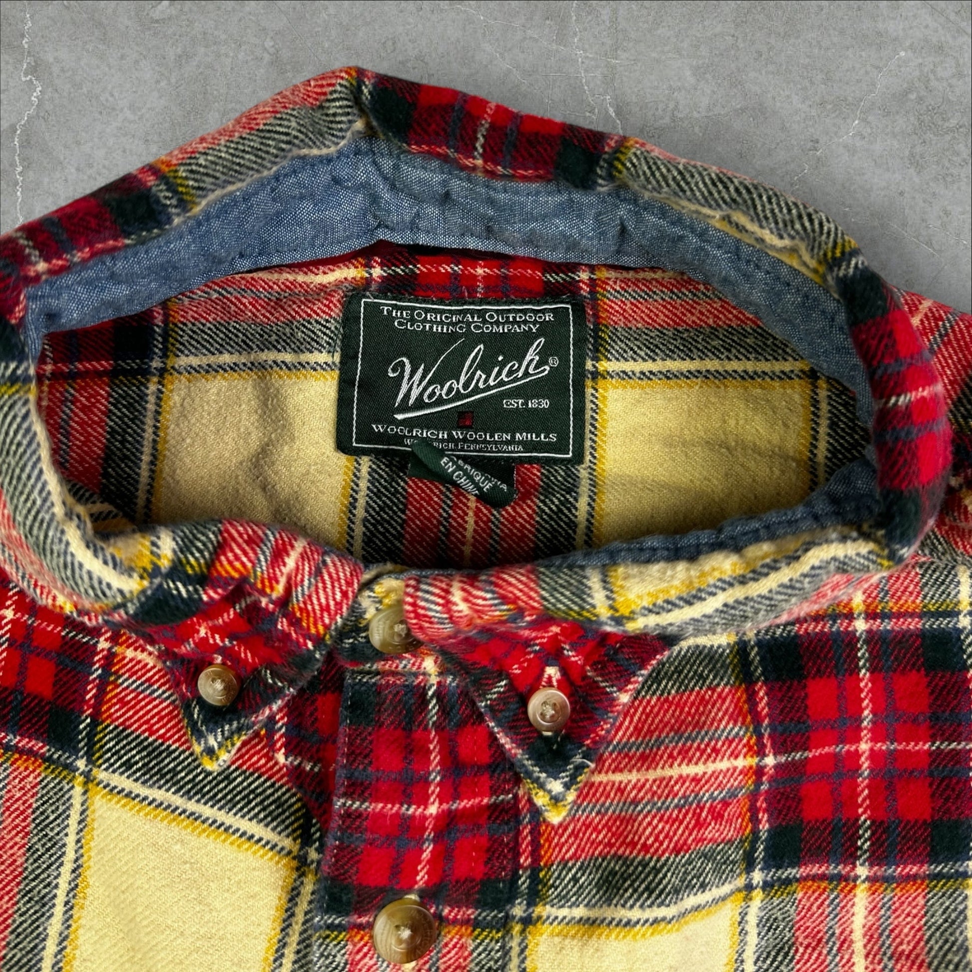 Woolrich Wool Button Up Flannel