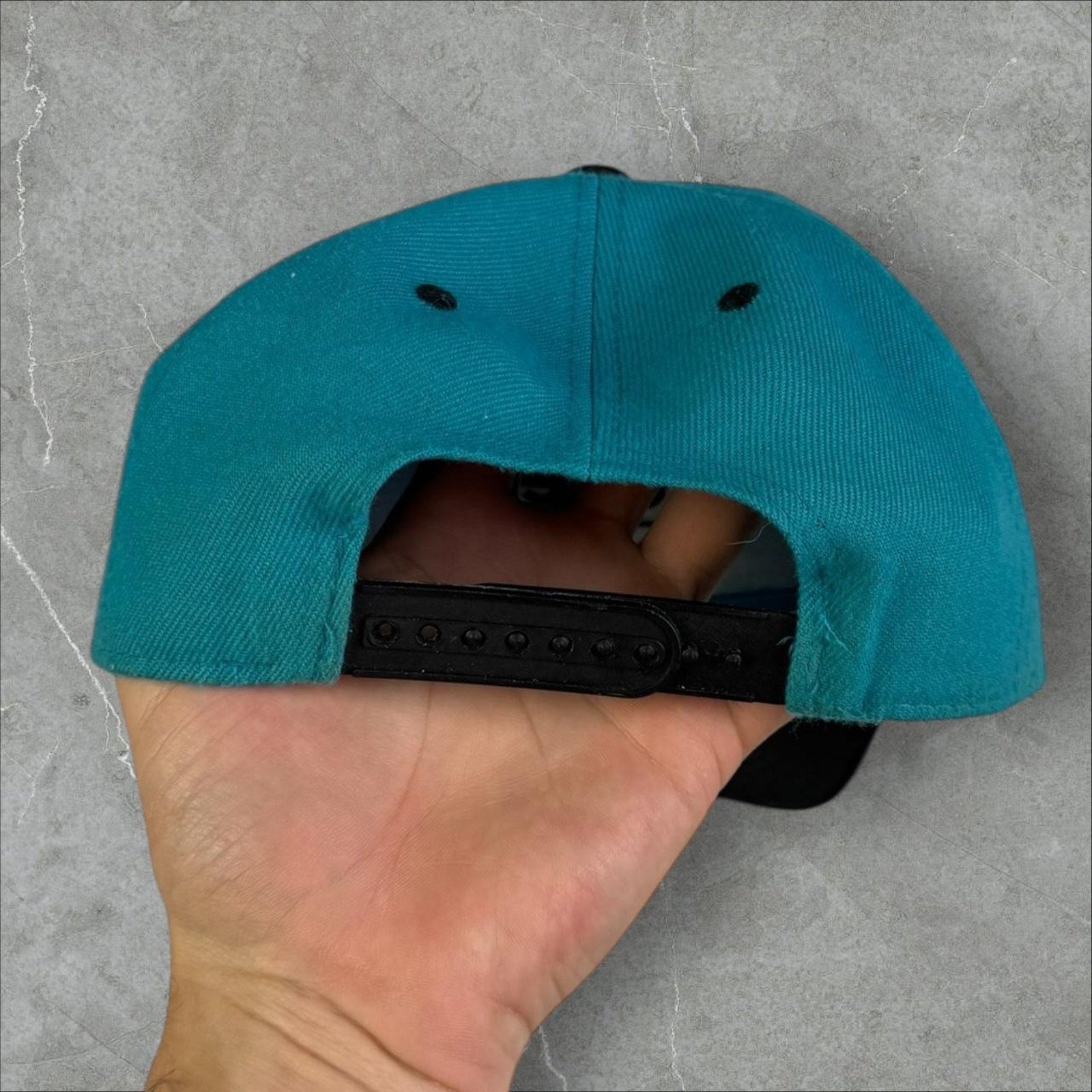 Vintage Turquoise Jeep Hat Snapback