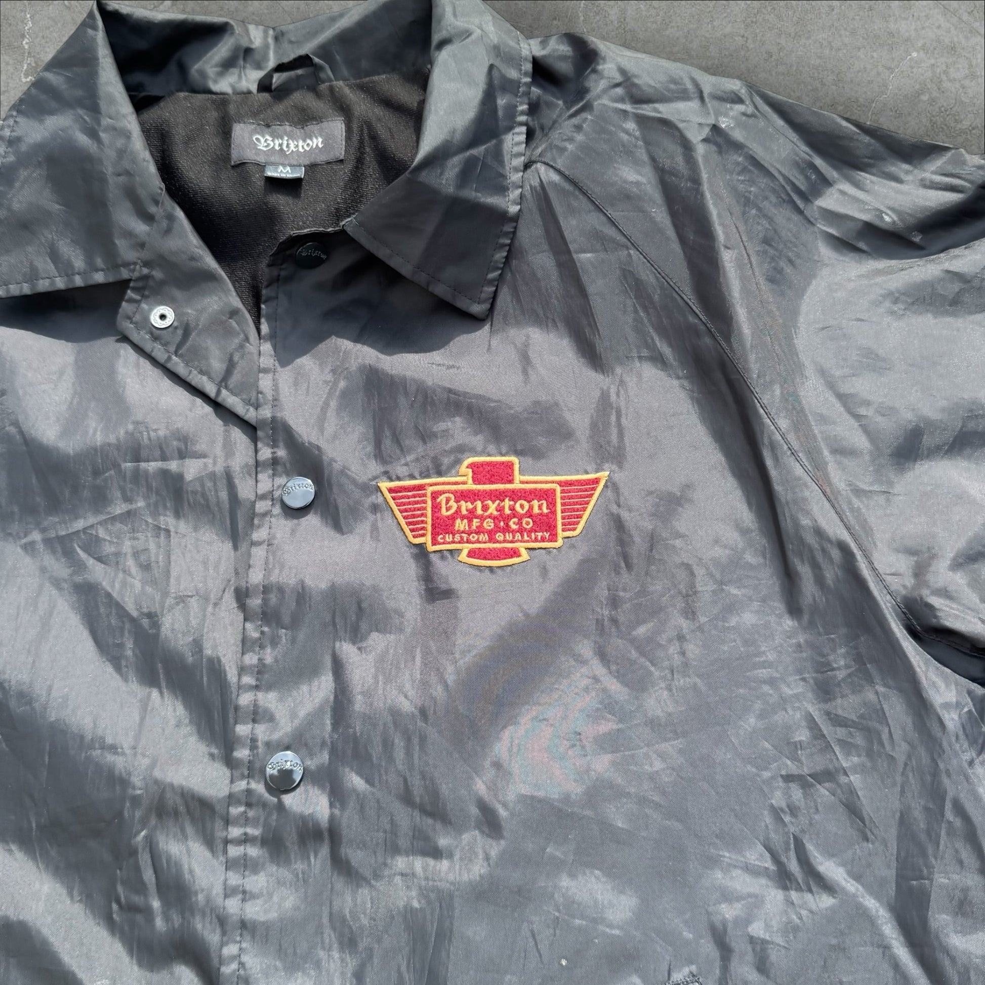 Brixton CYLINDER Button Windbreaker Jacket