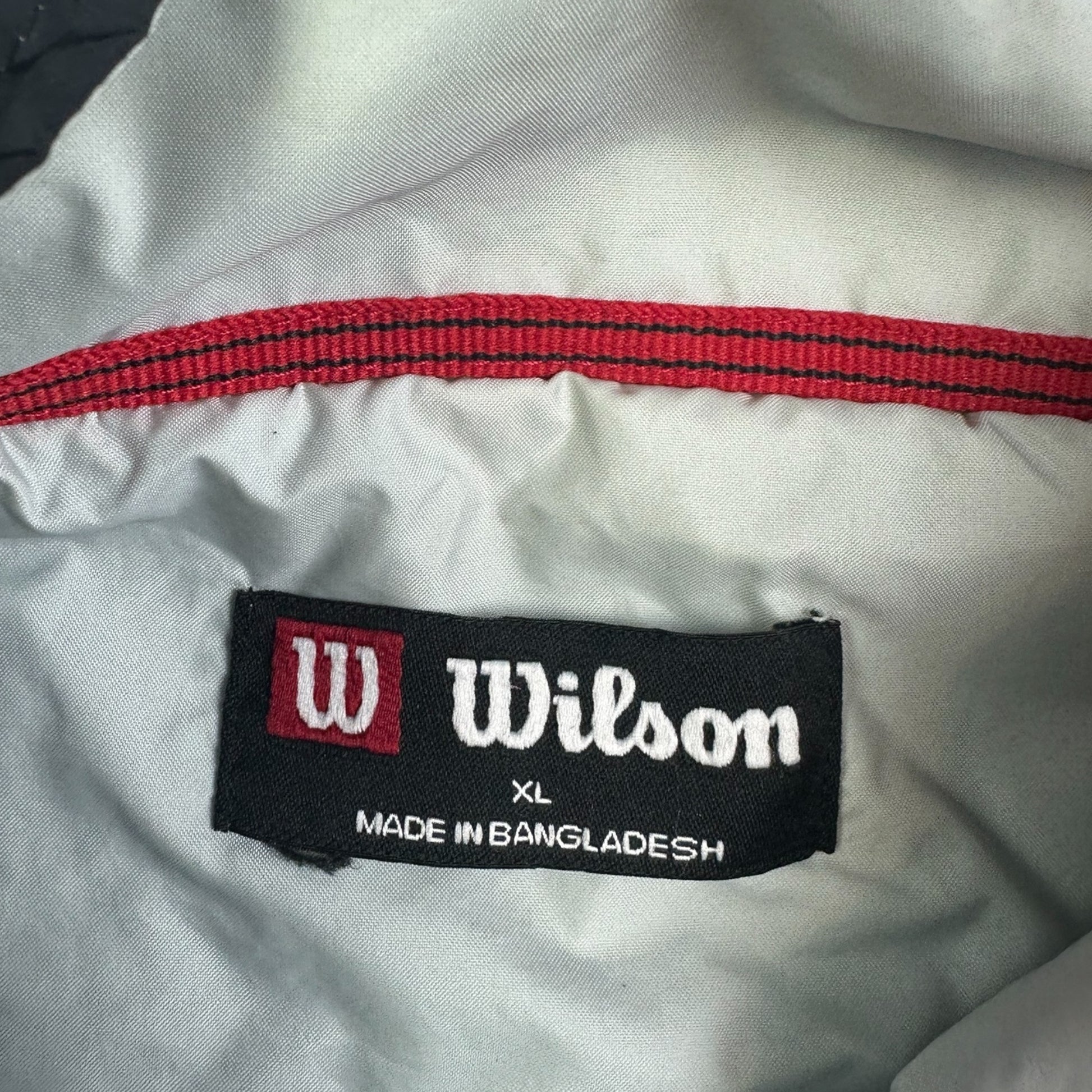 Wilson windbreaker jacket size large