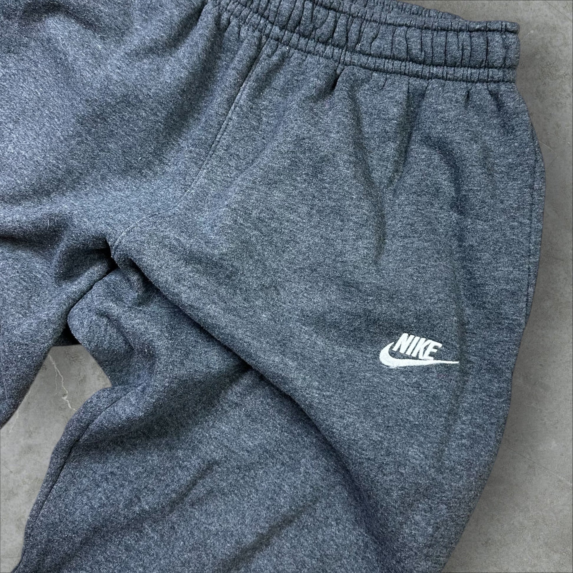 Nike Heather Grey Tapered Jogger Sweatpants