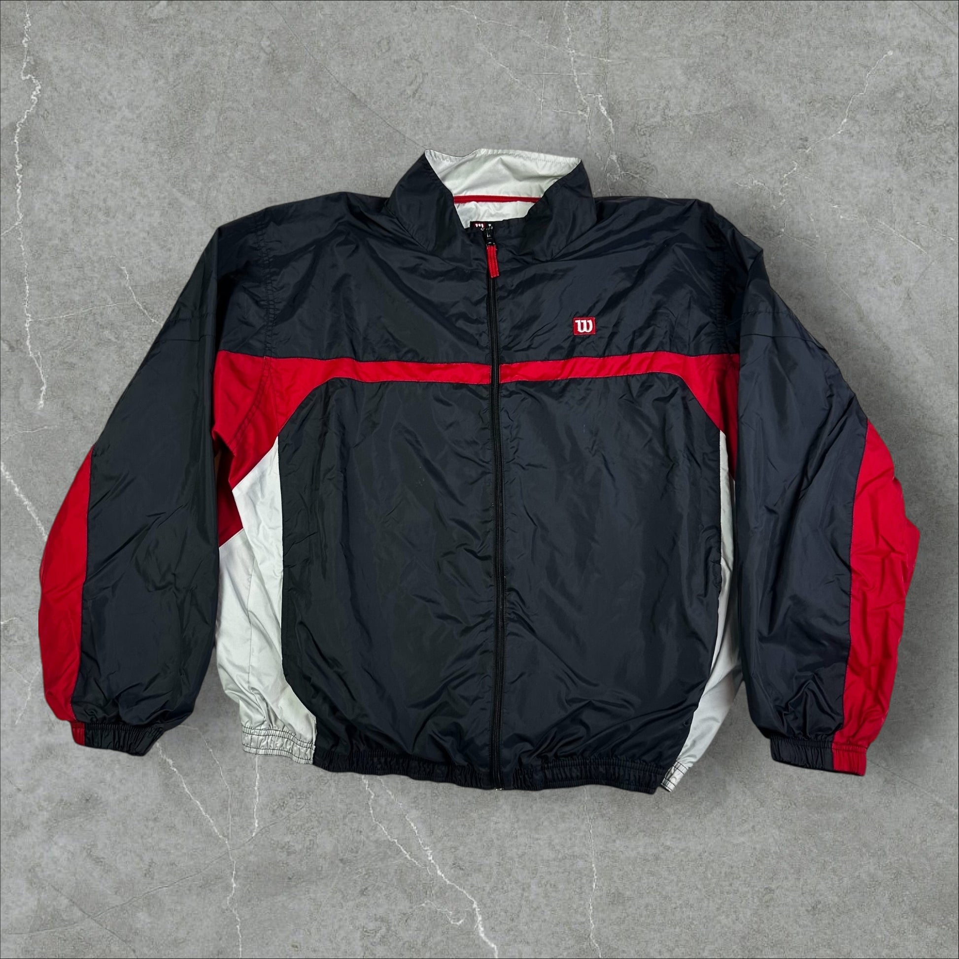 Wilson windbreaker jacket size large