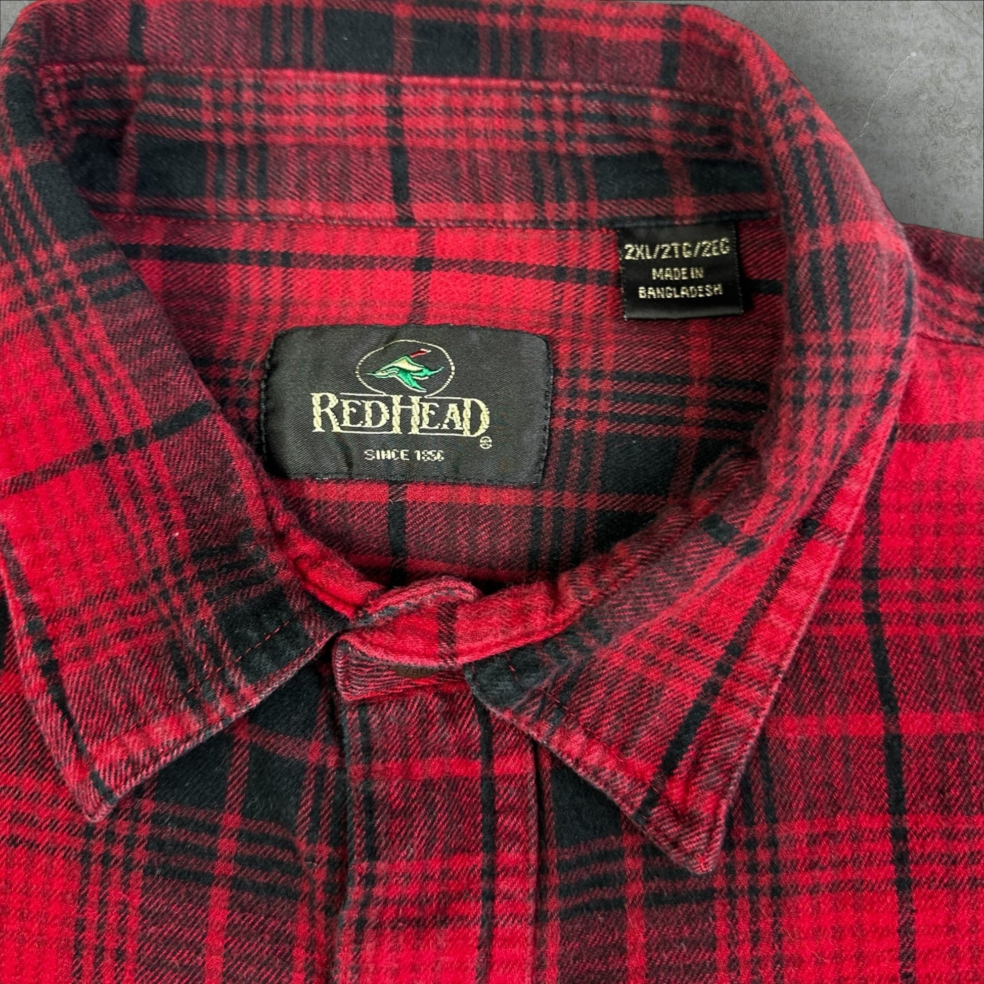 Redhead Button Up Flannel