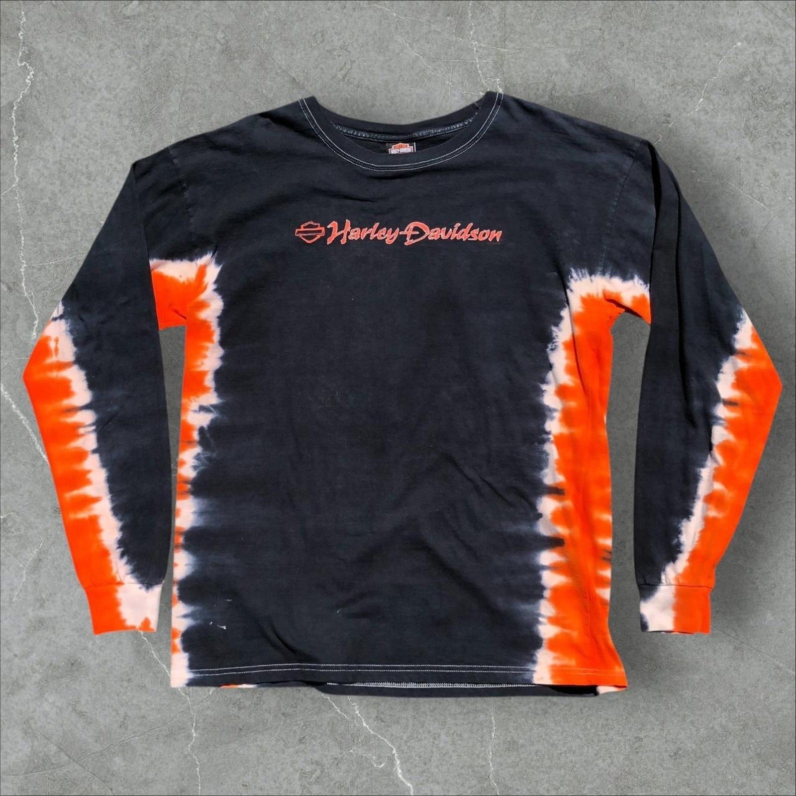Harley Davidson Tie Dye Long Sleeve 1998