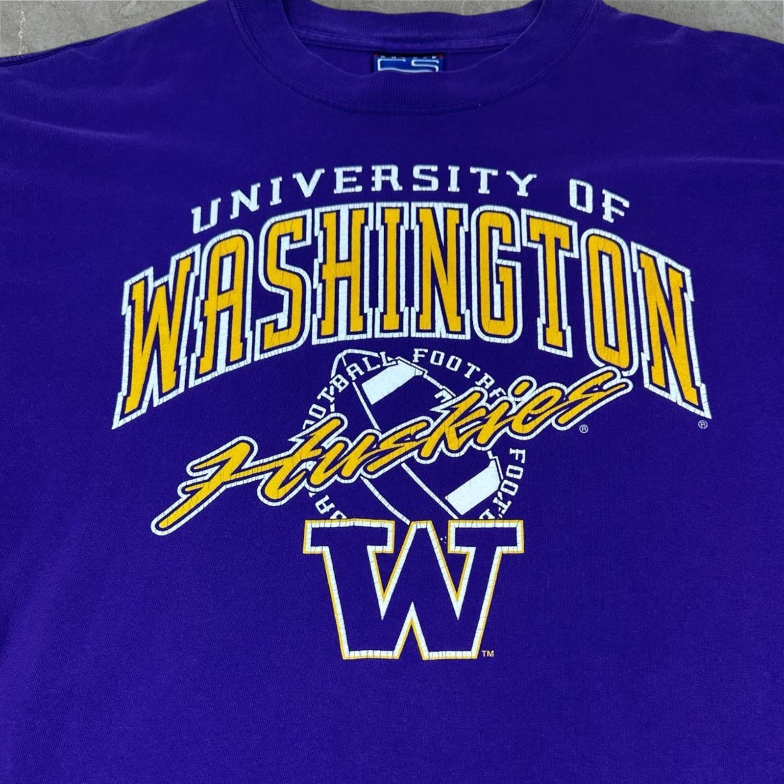 Vintage Washington Huskies Crable Sportswear Purple
