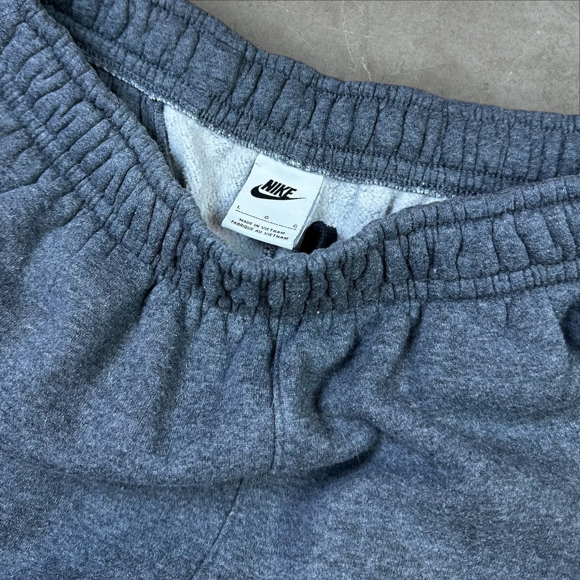 Nike Heather Grey Tapered Jogger Sweatpants