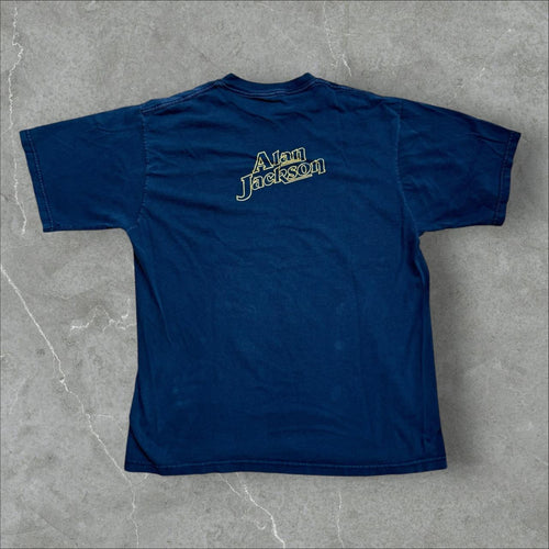 Alan Jackson Vintage Field Tee Black XL