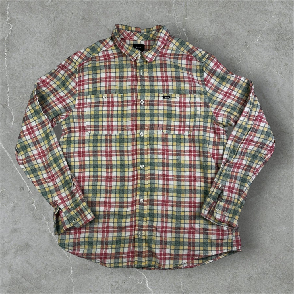 RCVA Plaid Button Up Flannel