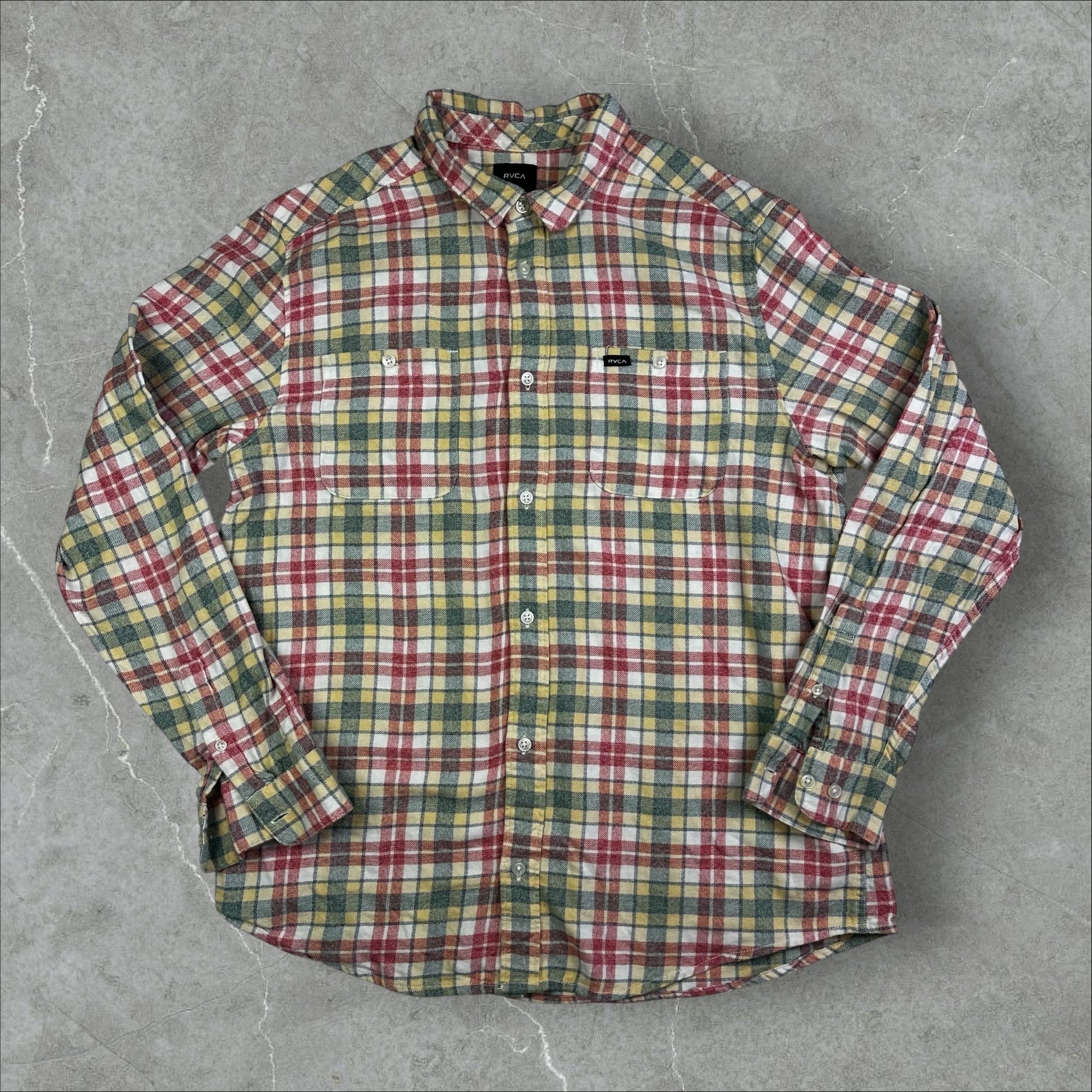 RCVA Plaid Button Up Flannel