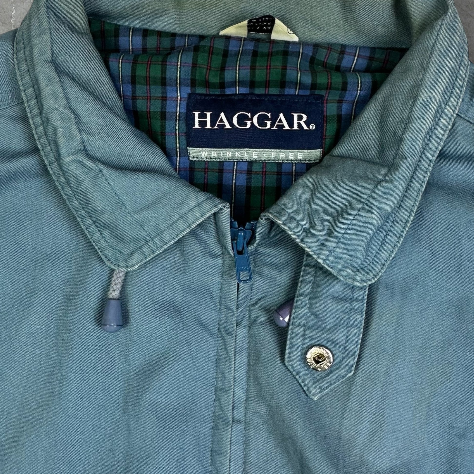 Haggar 90s Harrington Zip Jacket