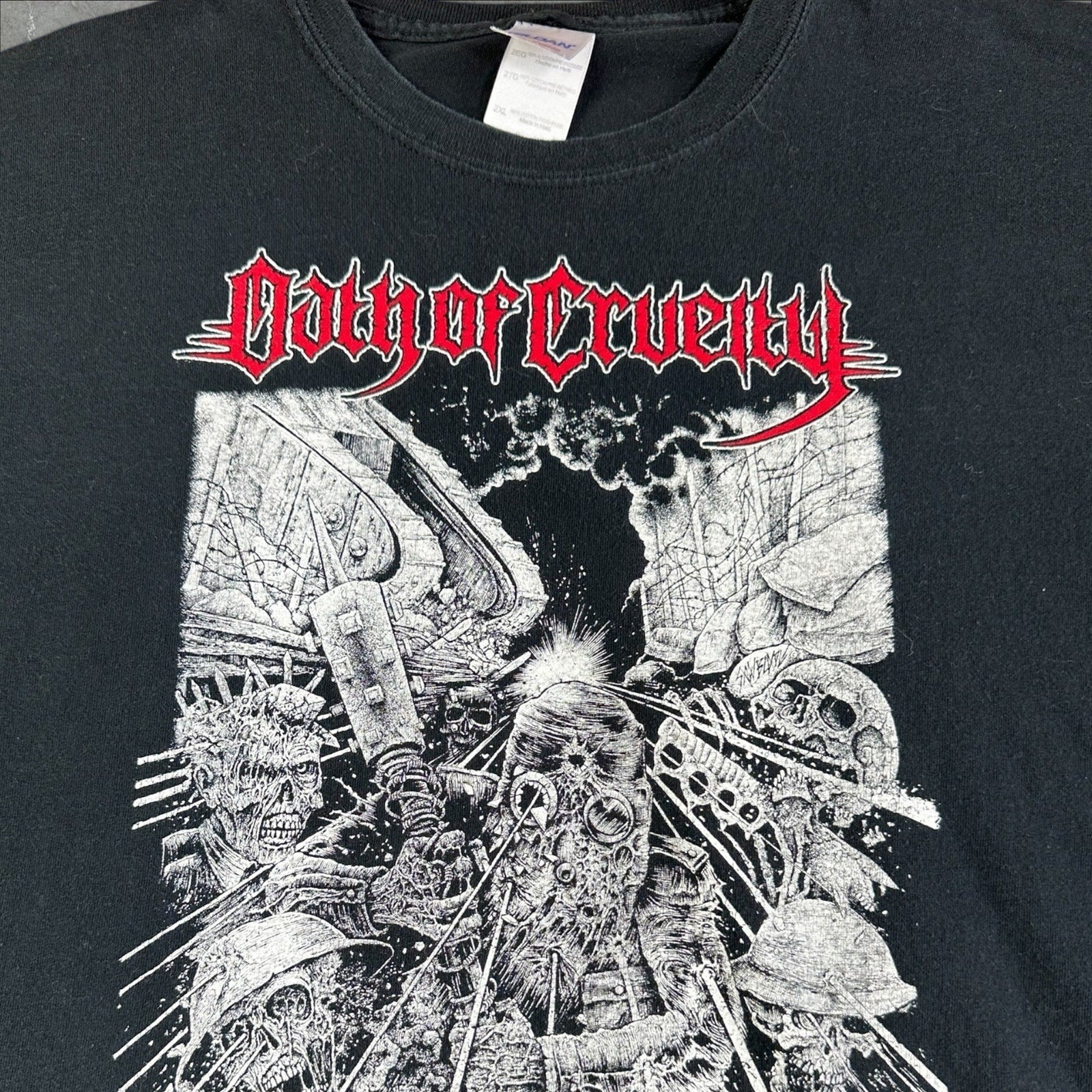 Oath of Cruelty "Hellish Decimation" Metal Tee
