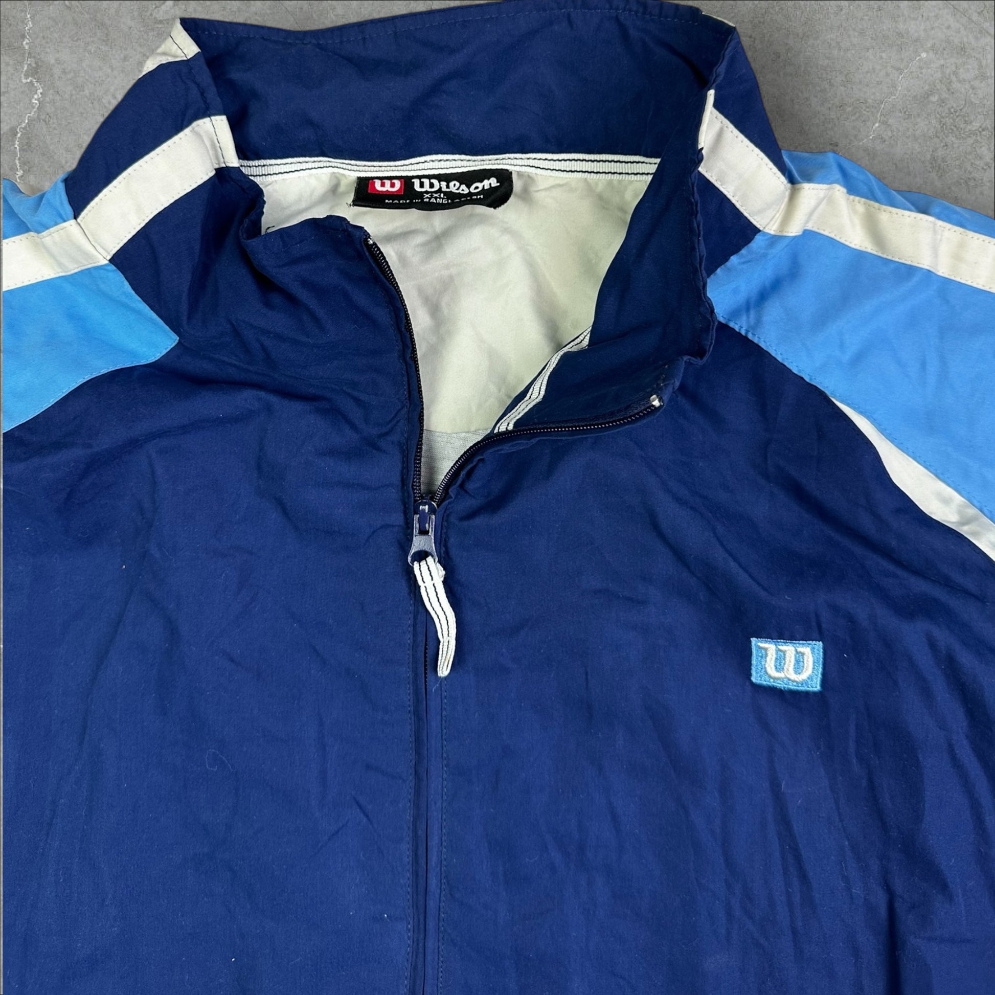 Wilson Two Tone Full Zip Windbreaker Jacket