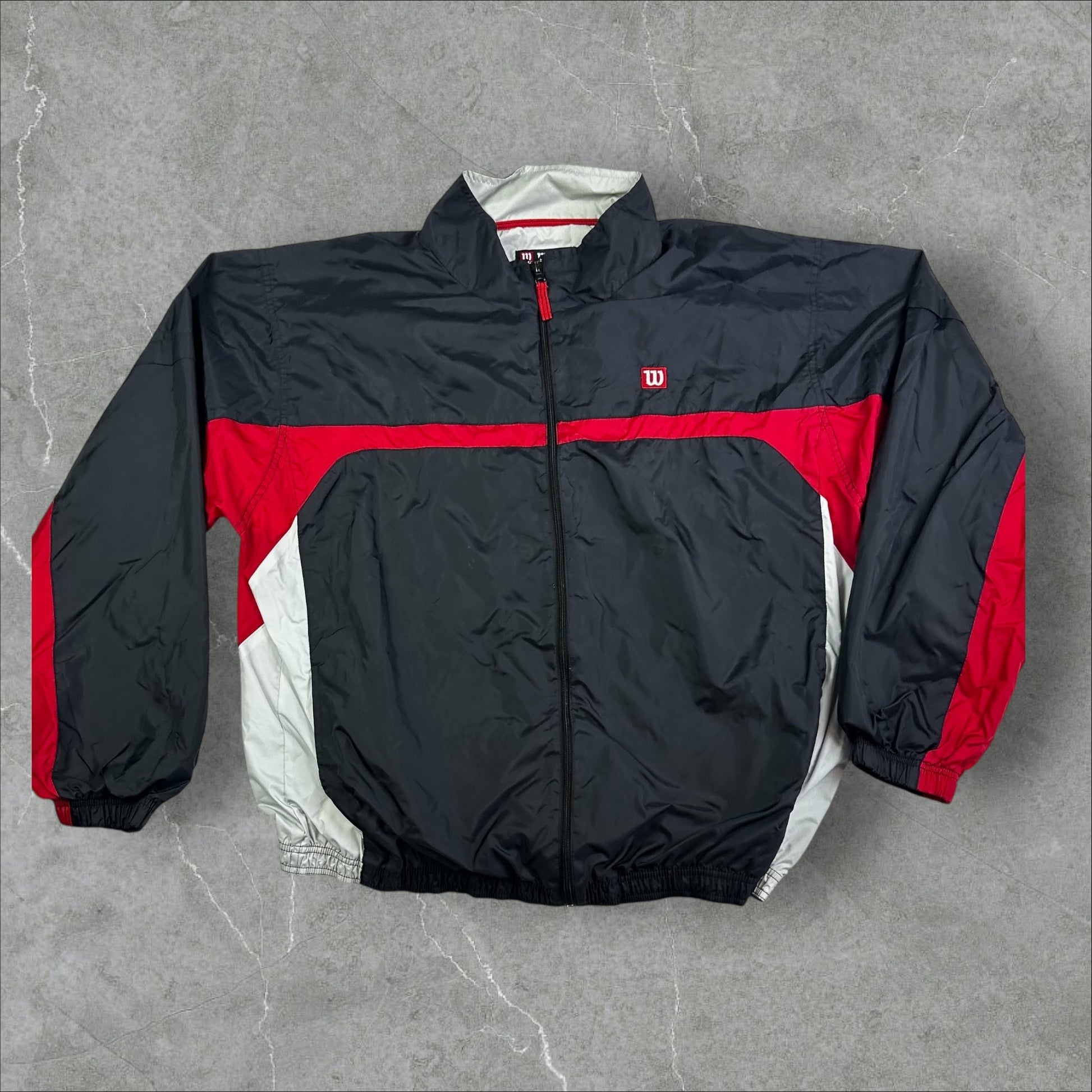 Wilson windbreaker jacket size large
