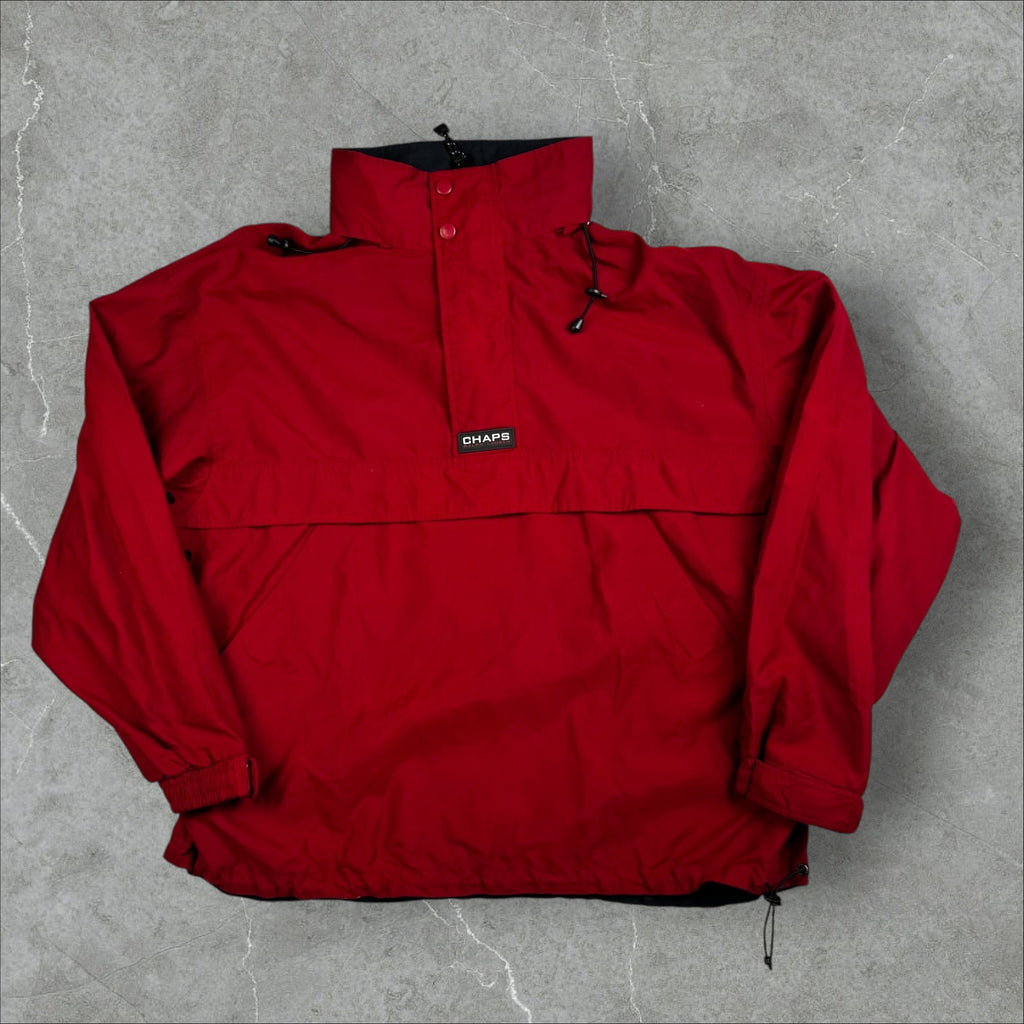 Chaps Ralph Lauren 1/4 Zip Pullover W/ Hoodie