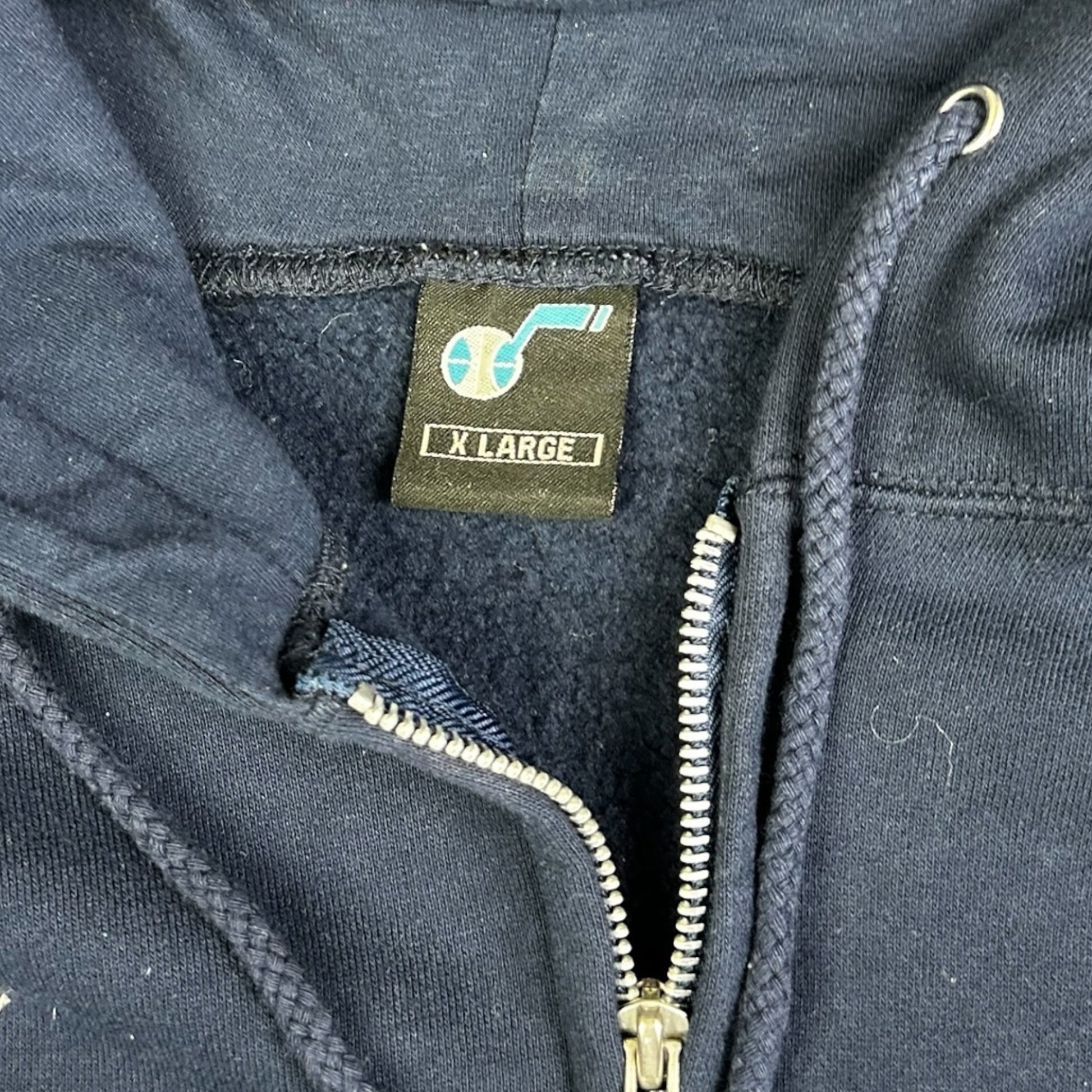 Vintage Utah Jazz Ful Zip Hoodie