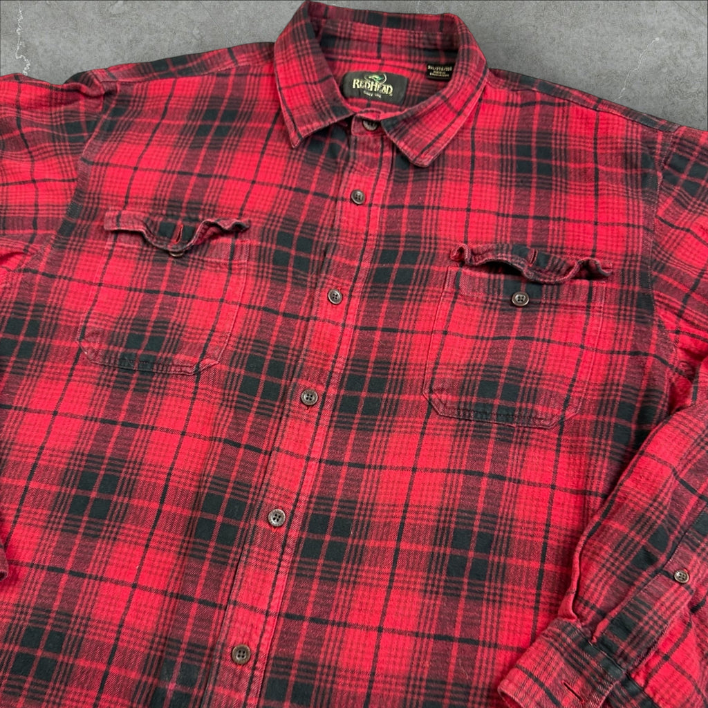 Redhead Button Up Flannel