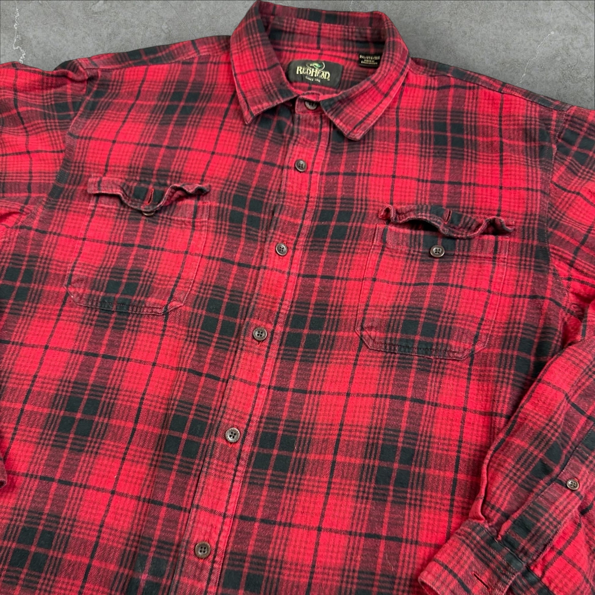 Redhead Button Up Flannel