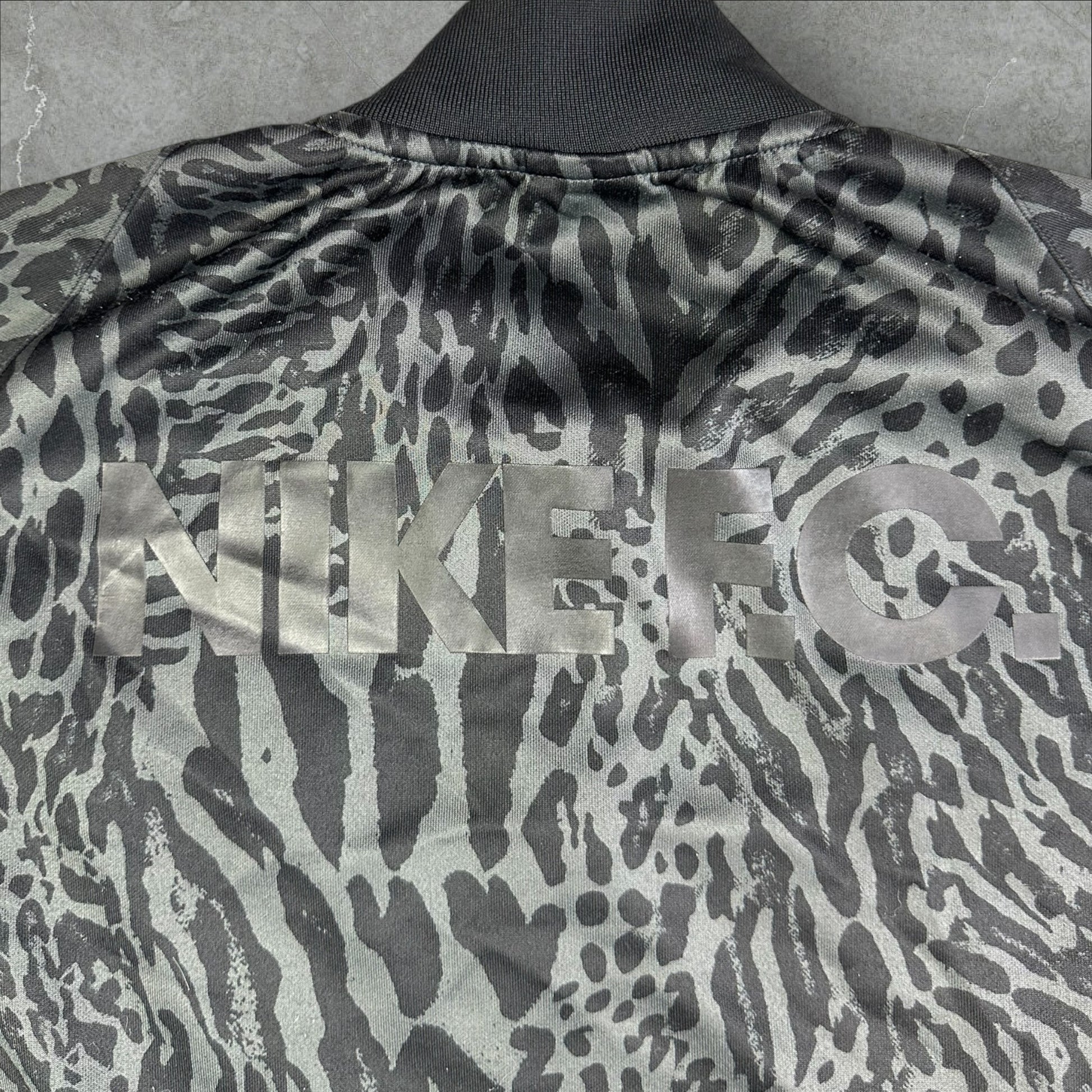 Nike F.C. Soccer Jacket Cheetah Print