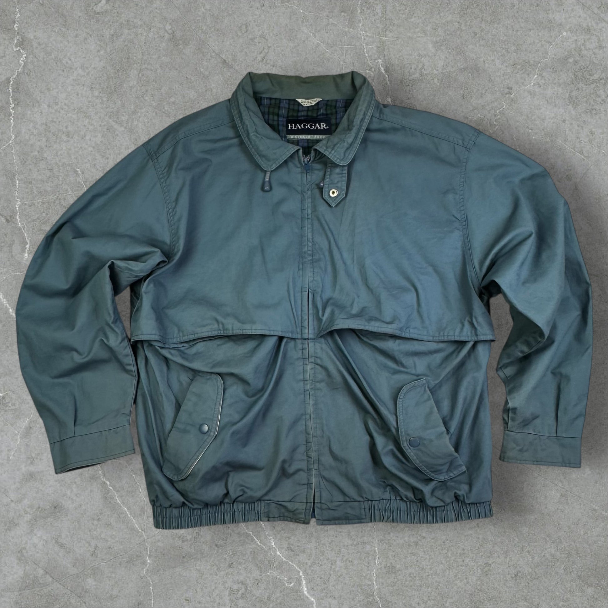 Haggar 90s Harrington Zip Jacket