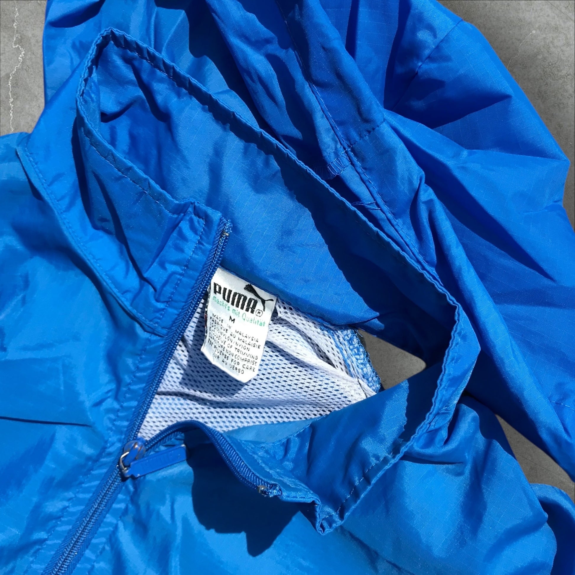 Vintage puma windbreaker jacket
