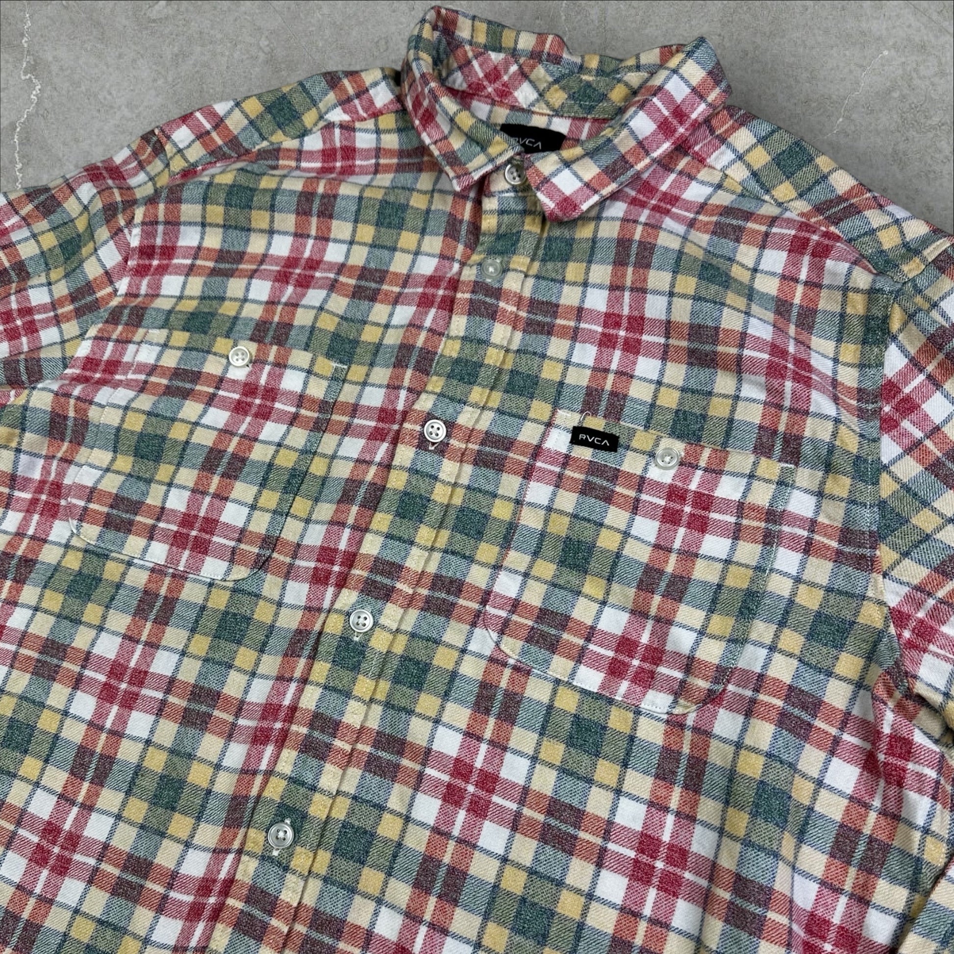 RCVA Plaid Button Up Flannel