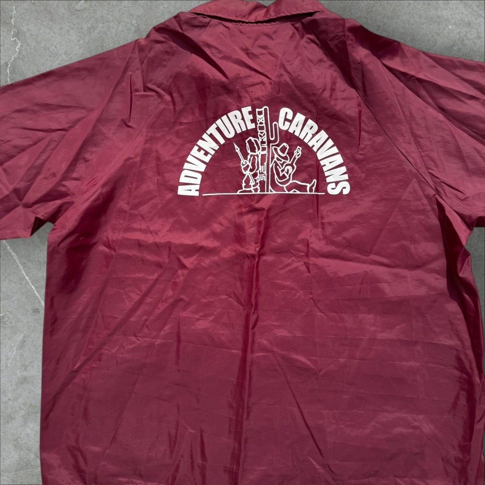 Adventure caravan windbreaker raincoat