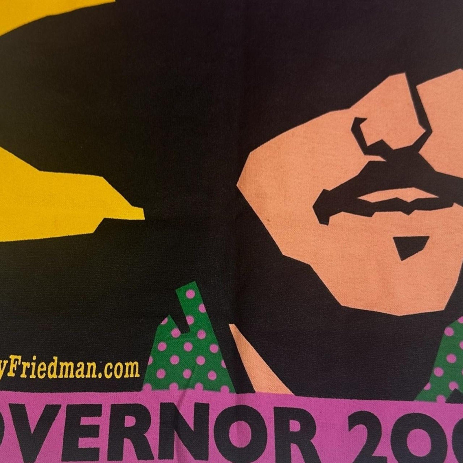 Kinky Friedman for Governor 2006 Vintage Musician | SIGNED