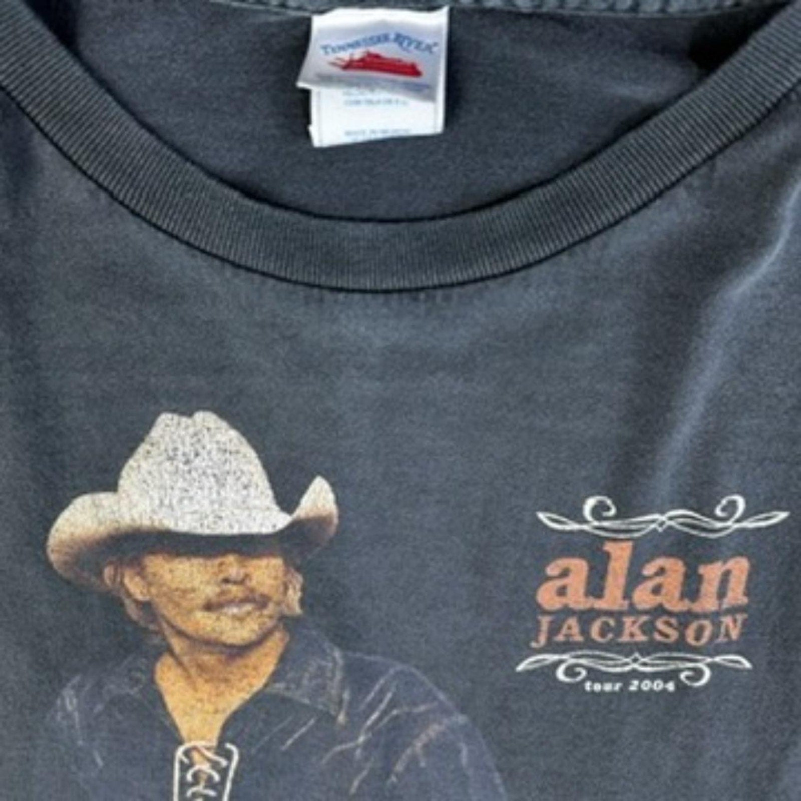 Vintage 2004 Alan Jackson Tour Concert Tee