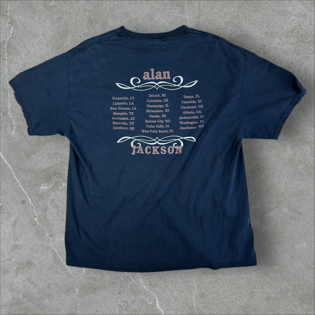 Vintage 2004 Alan Jackson Tour Concert Tee