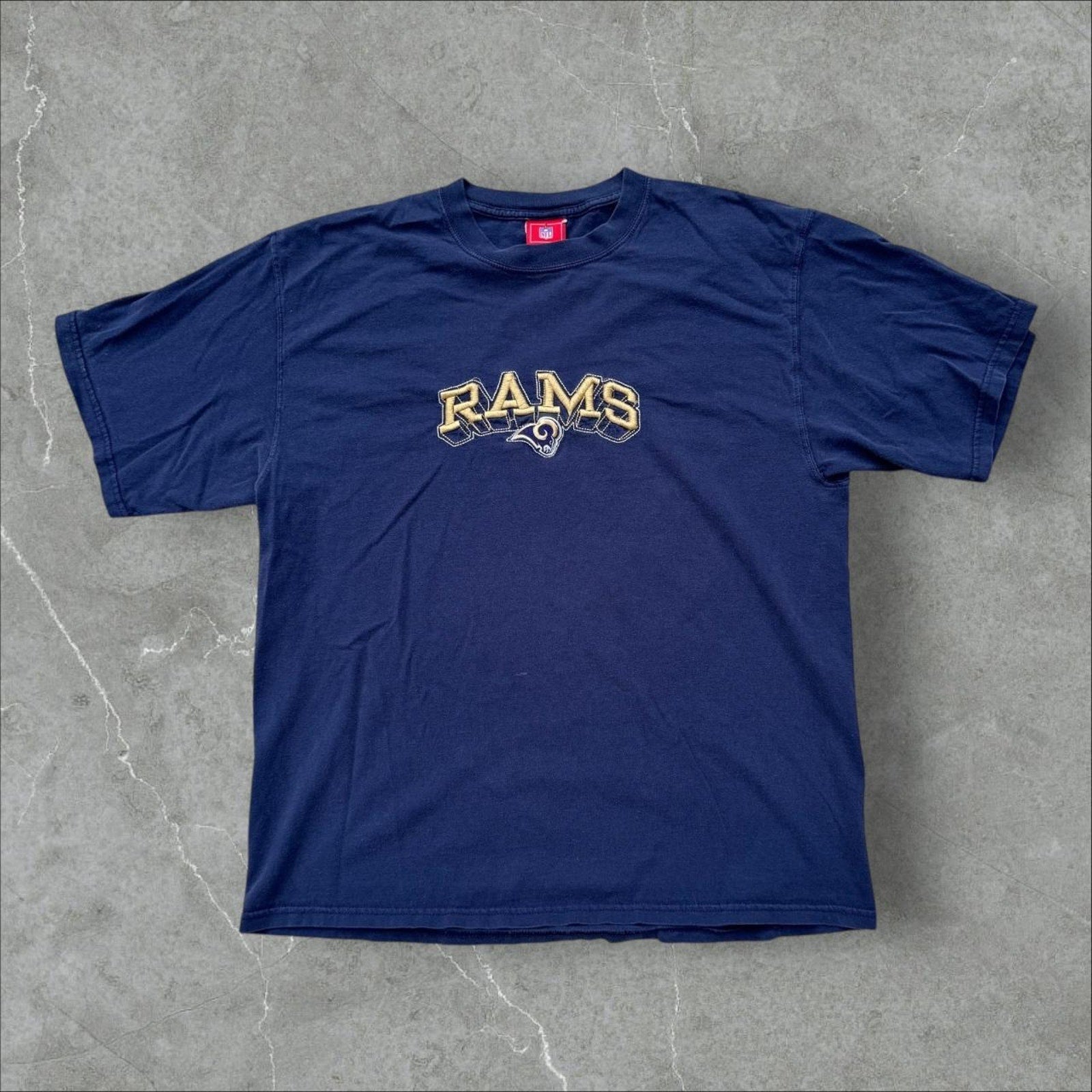 Vintage Rams NFL Tee Embroidered
