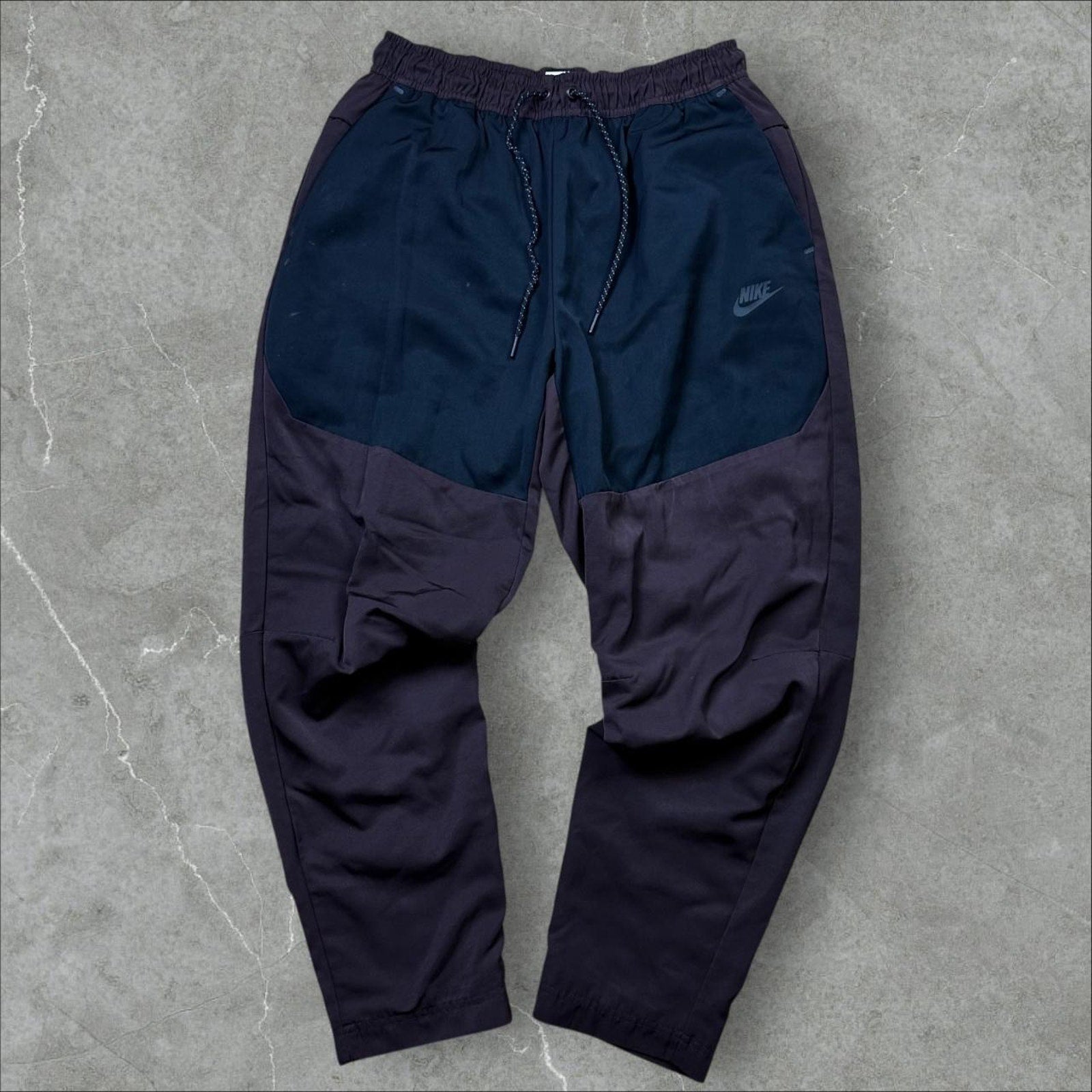 Nike Brown Taper Leg Polyester Tech Sweatpants