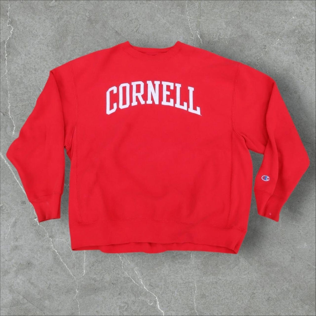 Champion Cornell University Crewneck Red XL