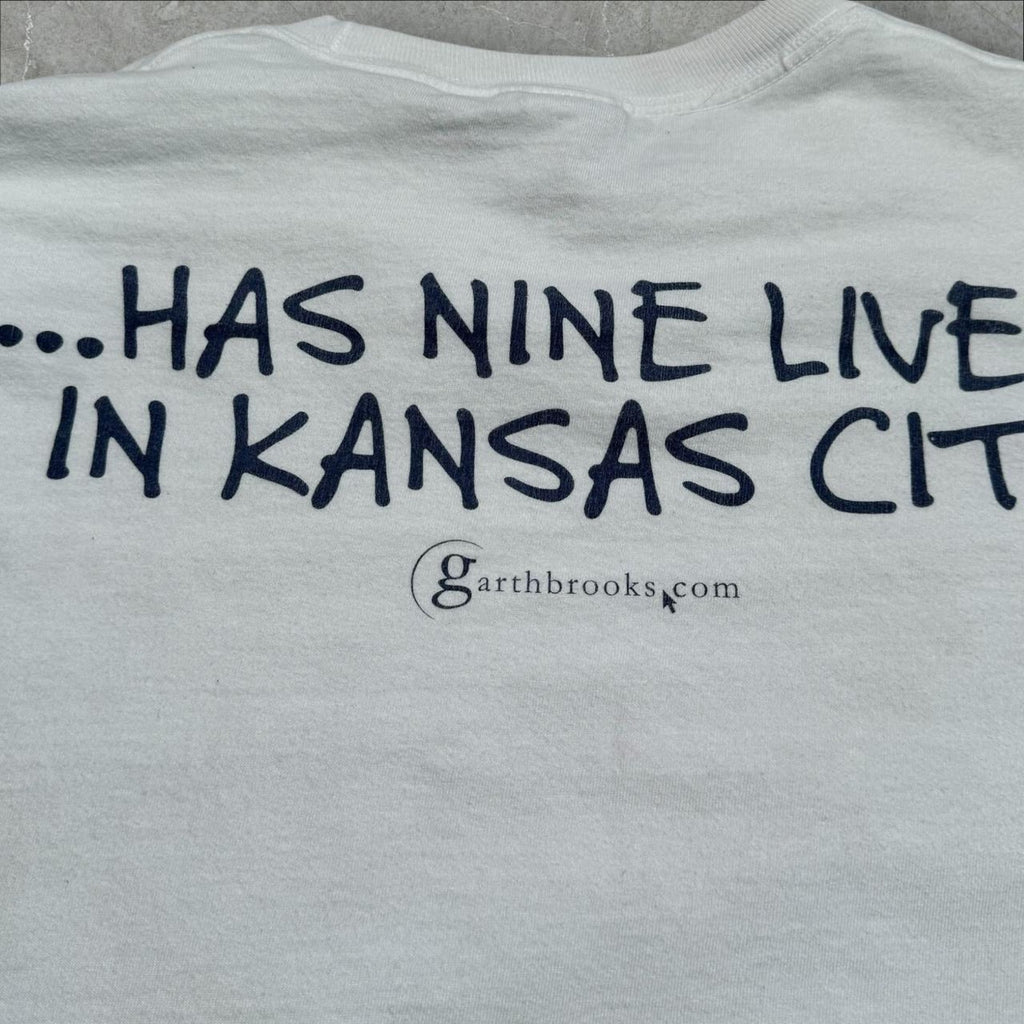 Vintage Garth Brooks Tee from 9 Show run in Kansas City
